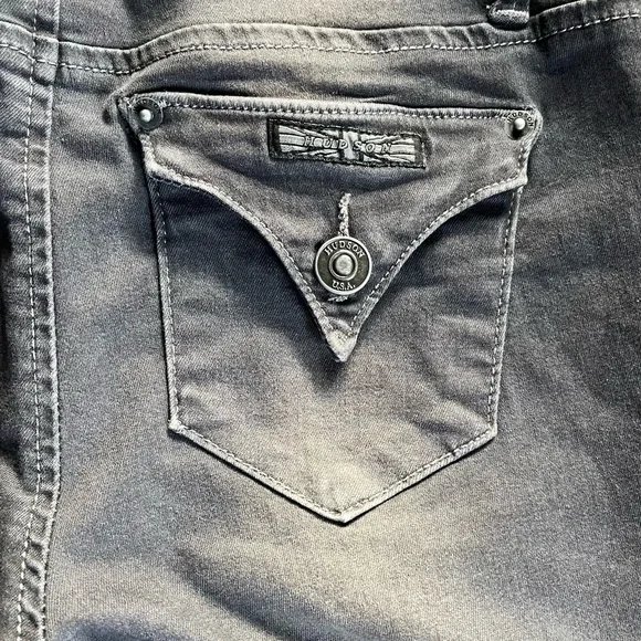 HUDSON Jeans Vintage Grey Jeans Size 16 - Picture 9 of 10